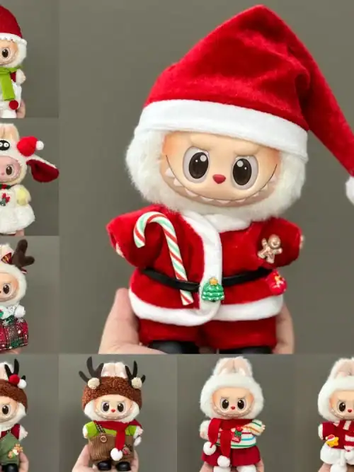 Merry Christmas Labubu Clothes