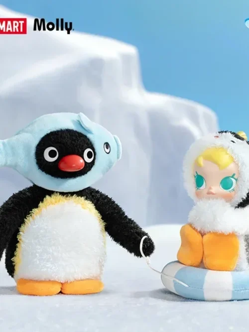 POP MART Baby Molly X Pingu Happy Fishing Series